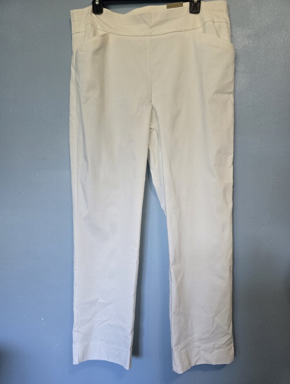 Chico's Womens Perfect Stretch Josie Slim Ankle White US Size 14 Nwt